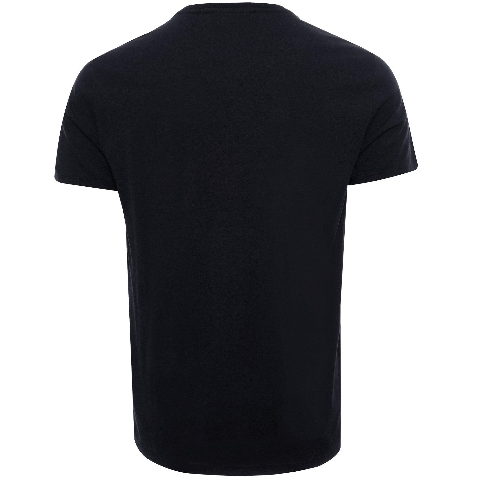 V-neck Pima Cotton Jersey T-shirt - Black