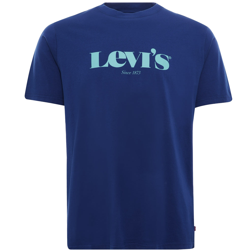Relaxed Fit Tee - Navy