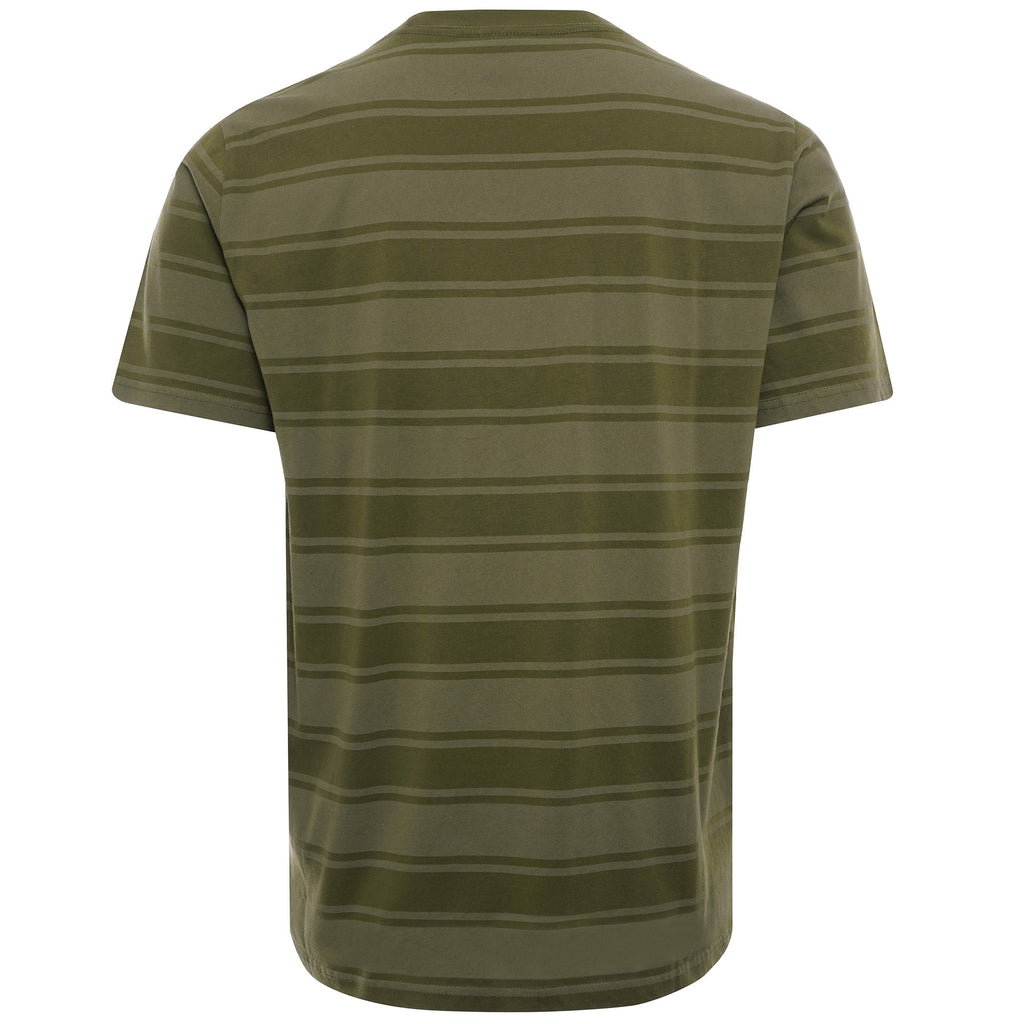 Stripe PS Logo Organic-Cotton T-Shirt - Green