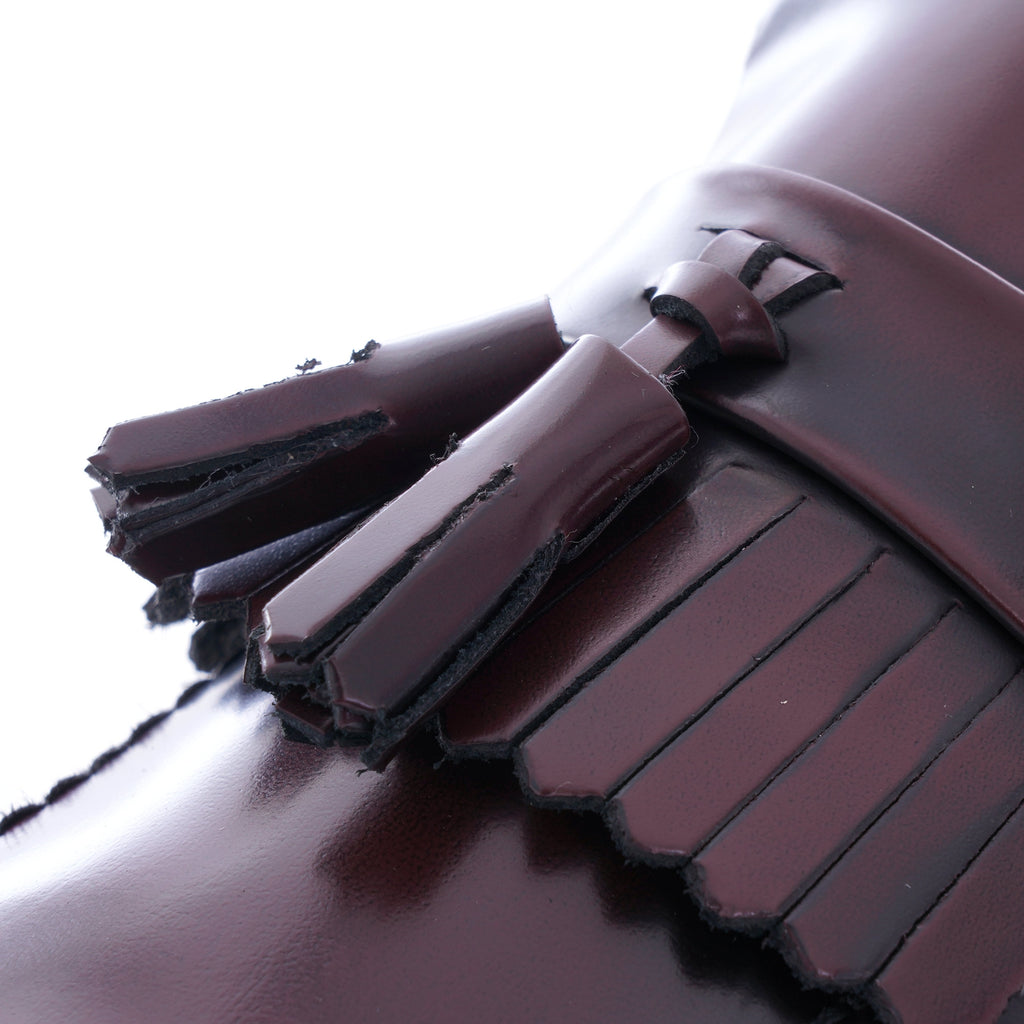 x George Cox Tassel Loafer - Oxblood
