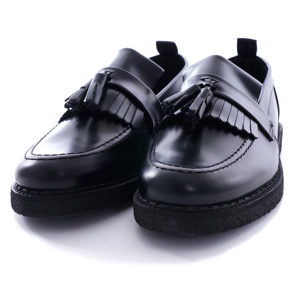 x George Cox Tassel Loafer - Black