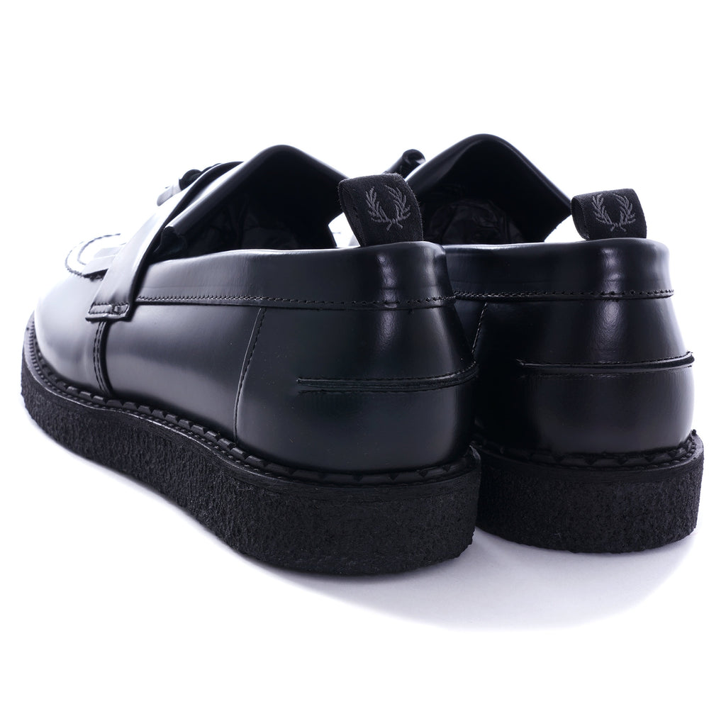 x George Cox Tassel Loafer - Black