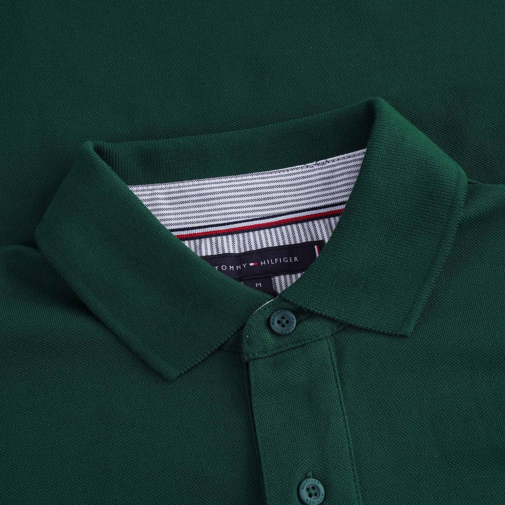 Flag Cotton Polo - Sweet Blue