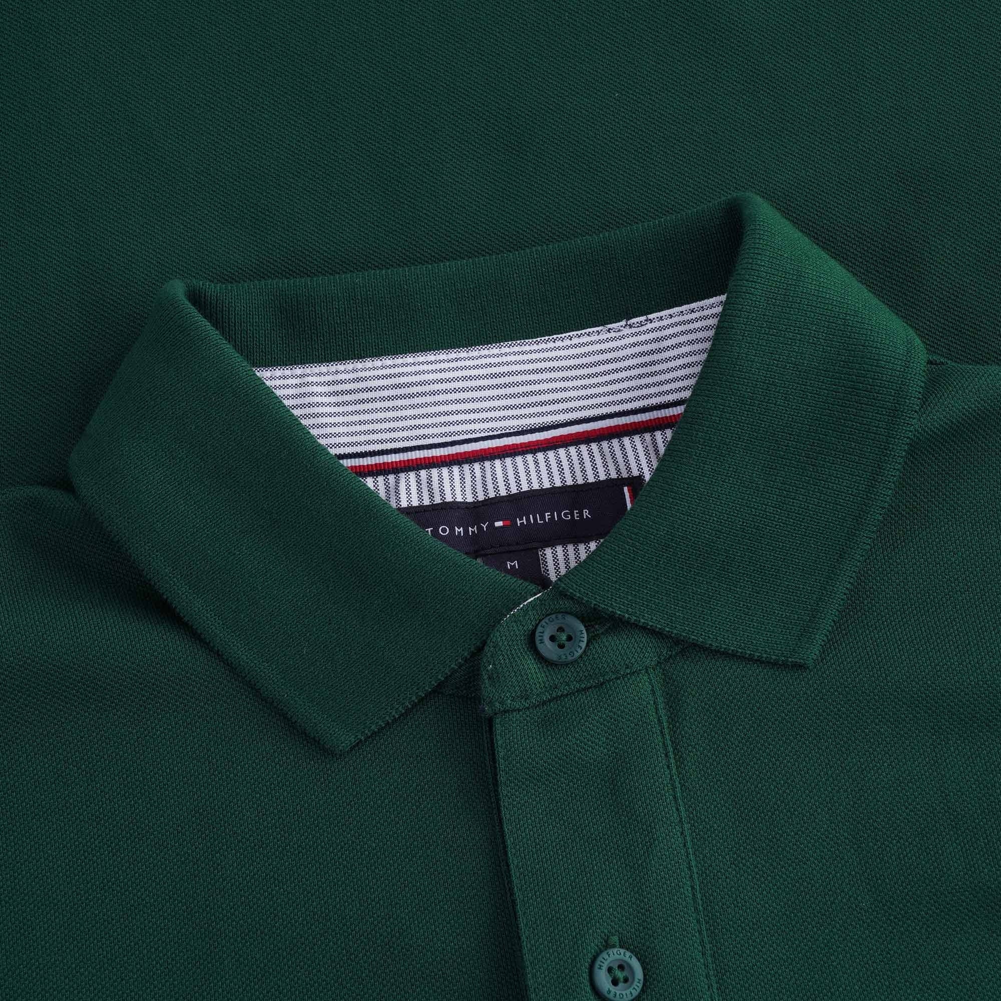 Flag Cotton Polo - Sweet Blue