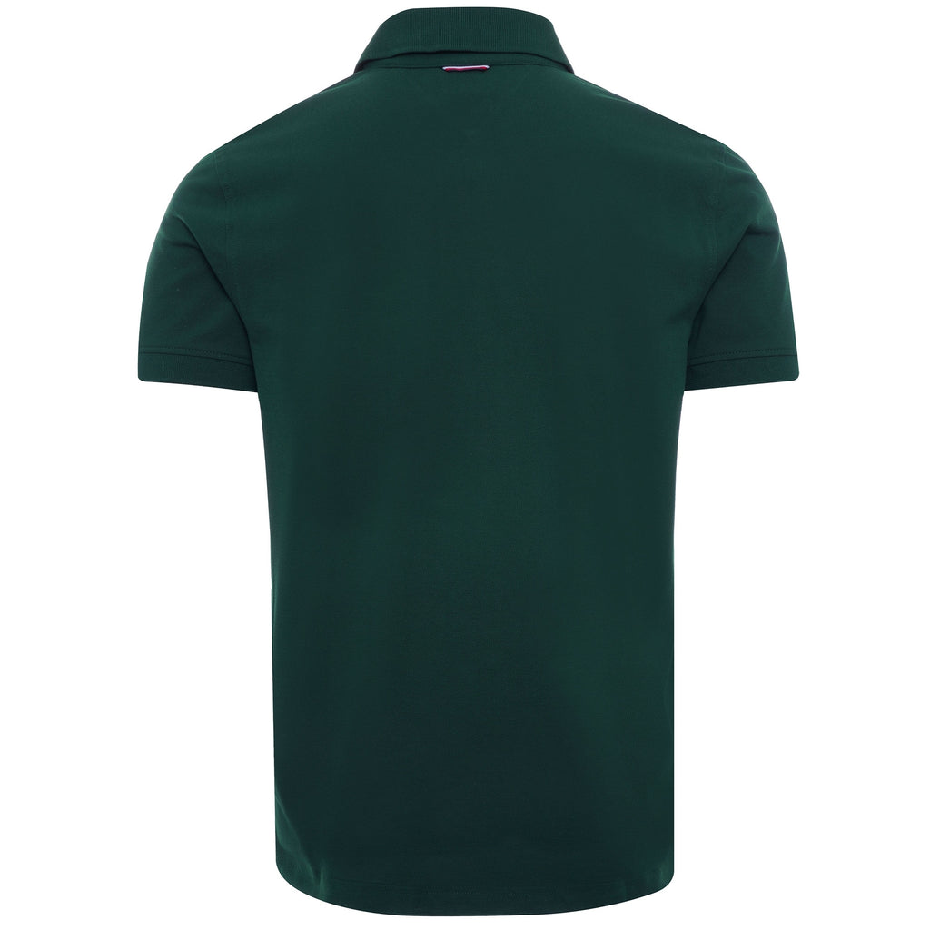 Flag Cotton Polo - Sweet Blue