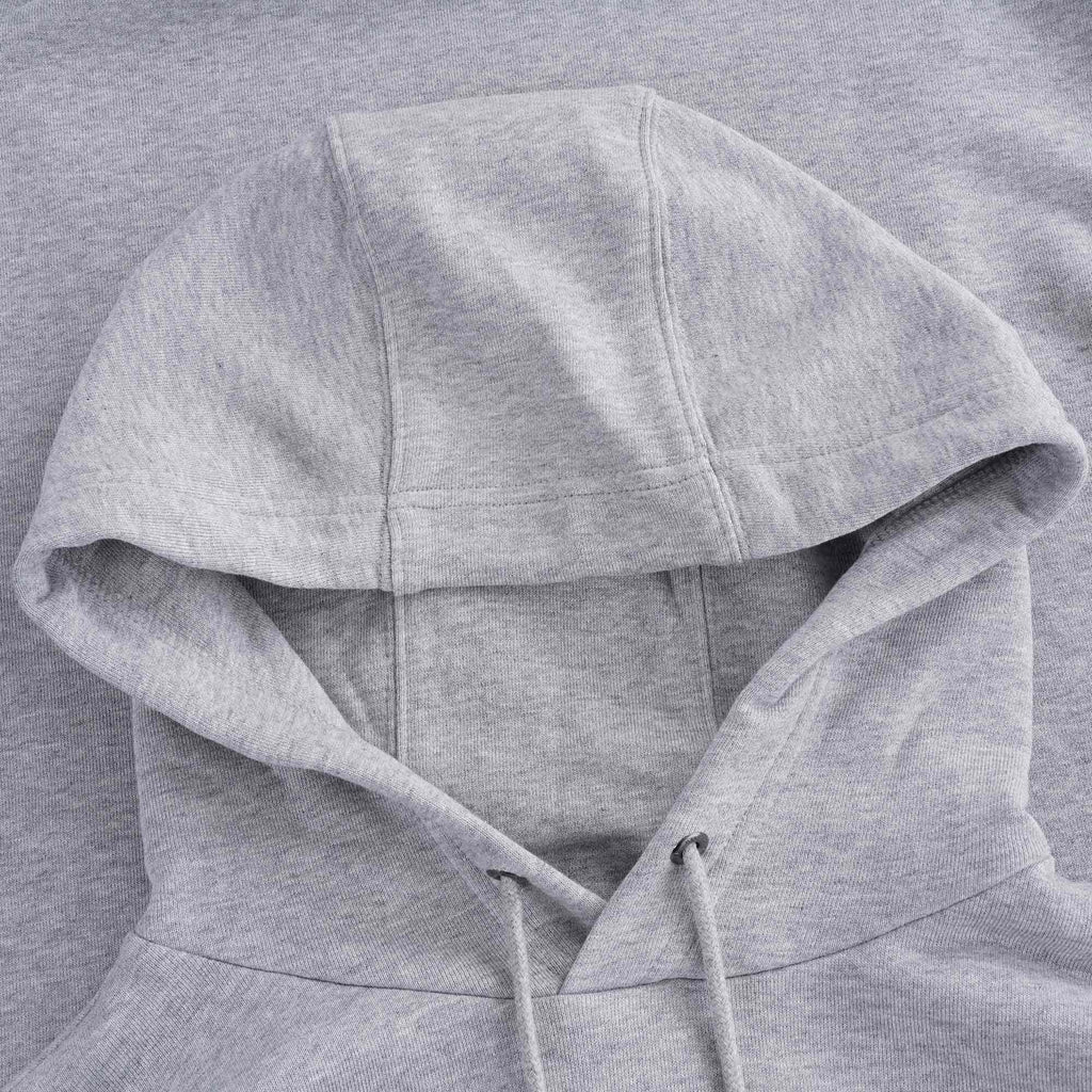 Essential Organic Cotton Terry Hoodie - Grey