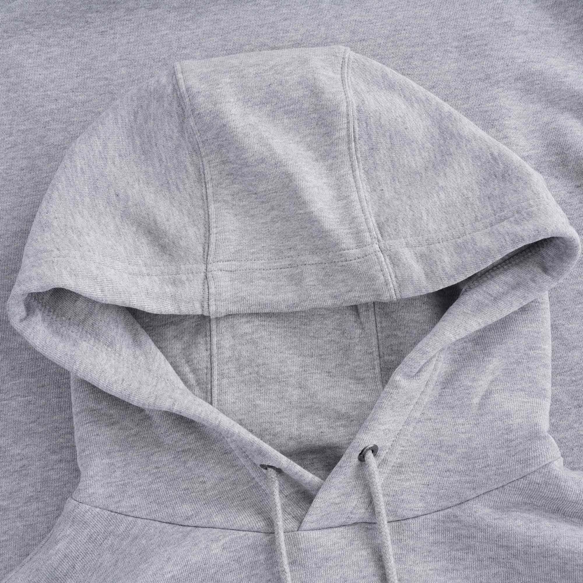 Essential Organic Cotton Terry Hoodie - Grey