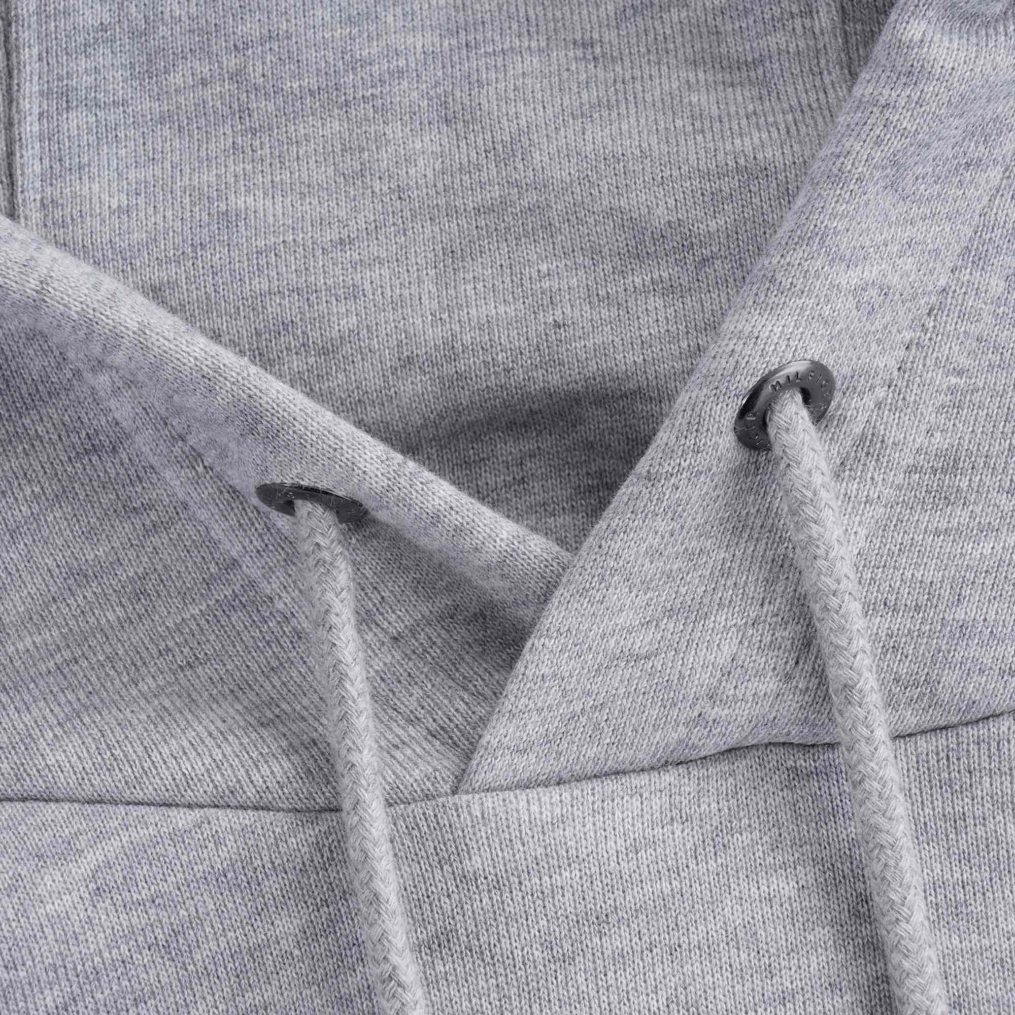 Essential Organic Cotton Terry Hoodie - Grey