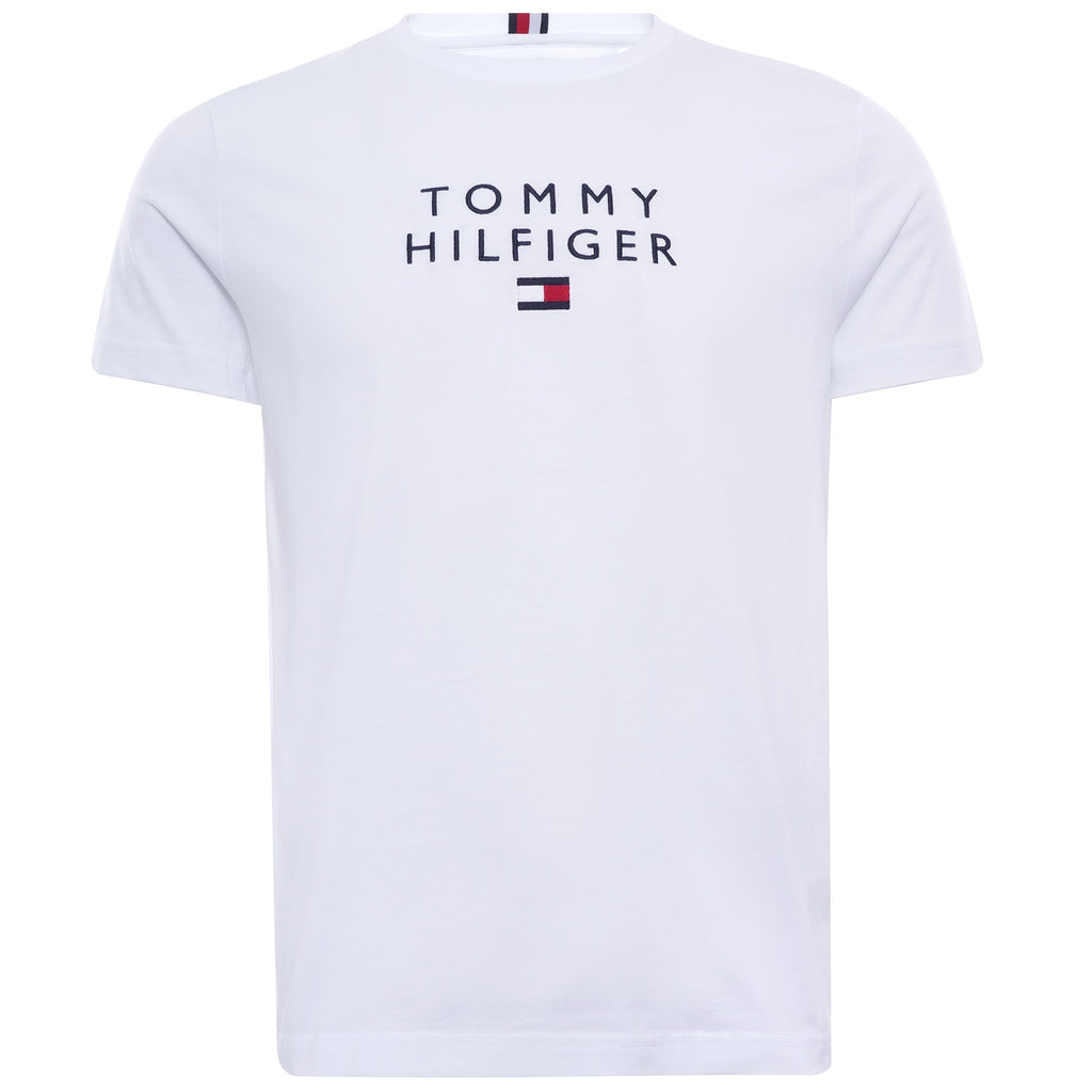 Logo Embroidery T-Shirt - White