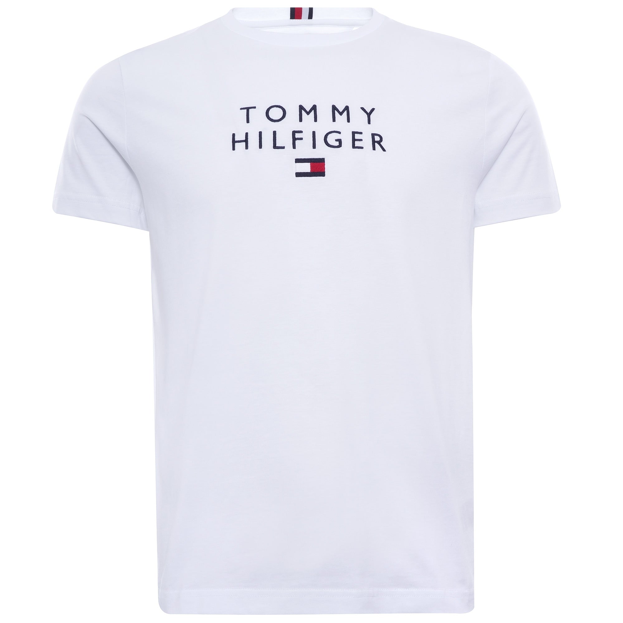 Logo Embroidery T-Shirt - White