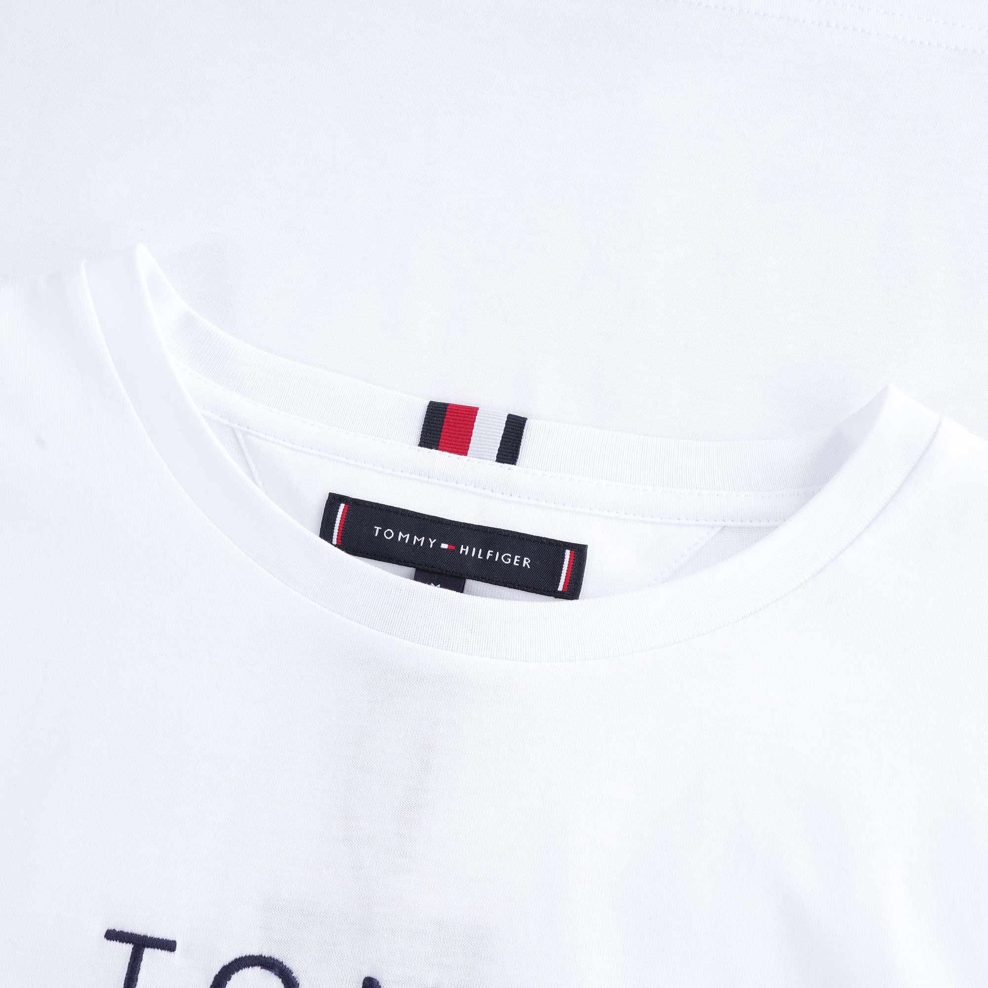 Logo Embroidery T-Shirt - White