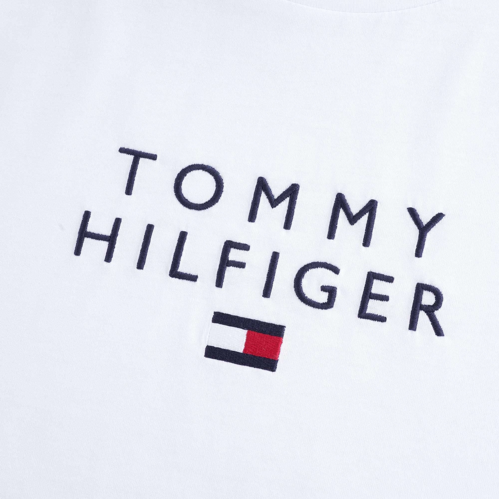 Logo Embroidery T-Shirt - White