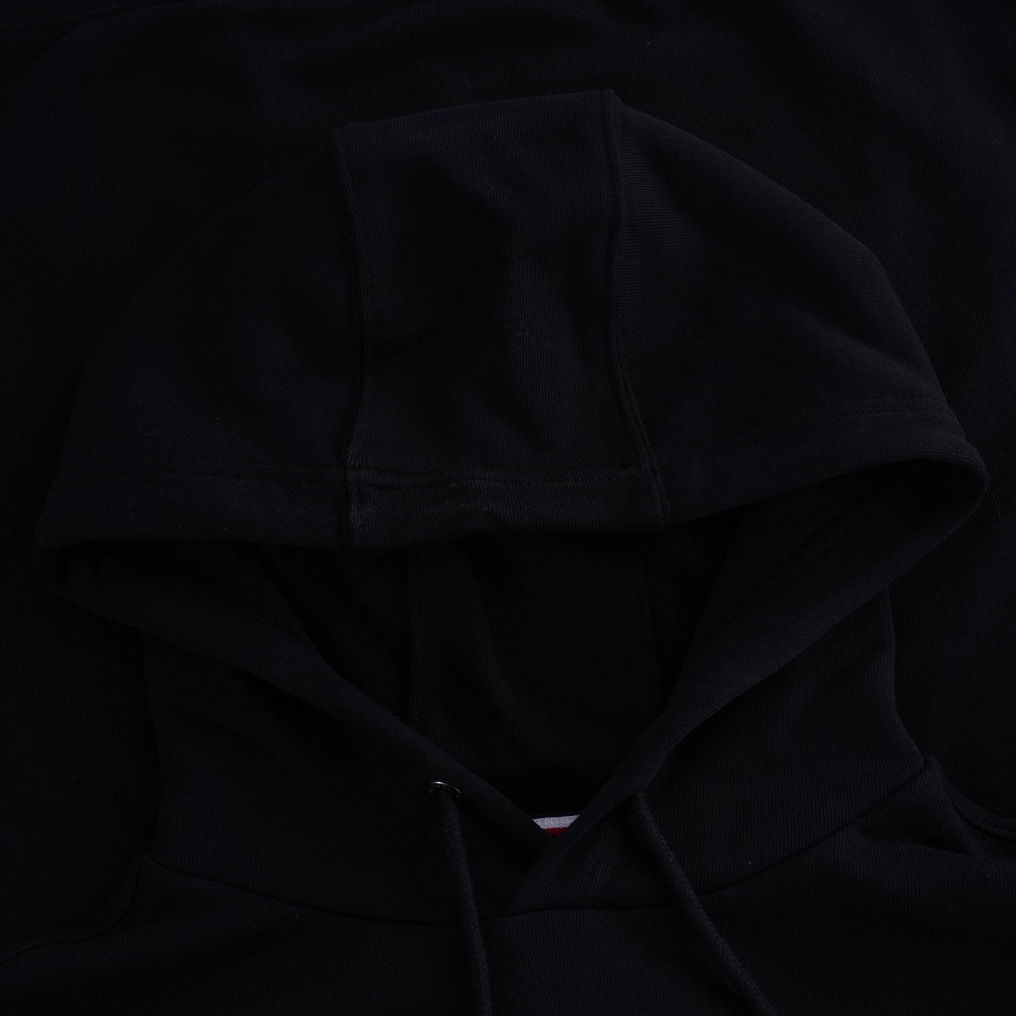 Essential Organic Cotton Terry Hoodie - Black