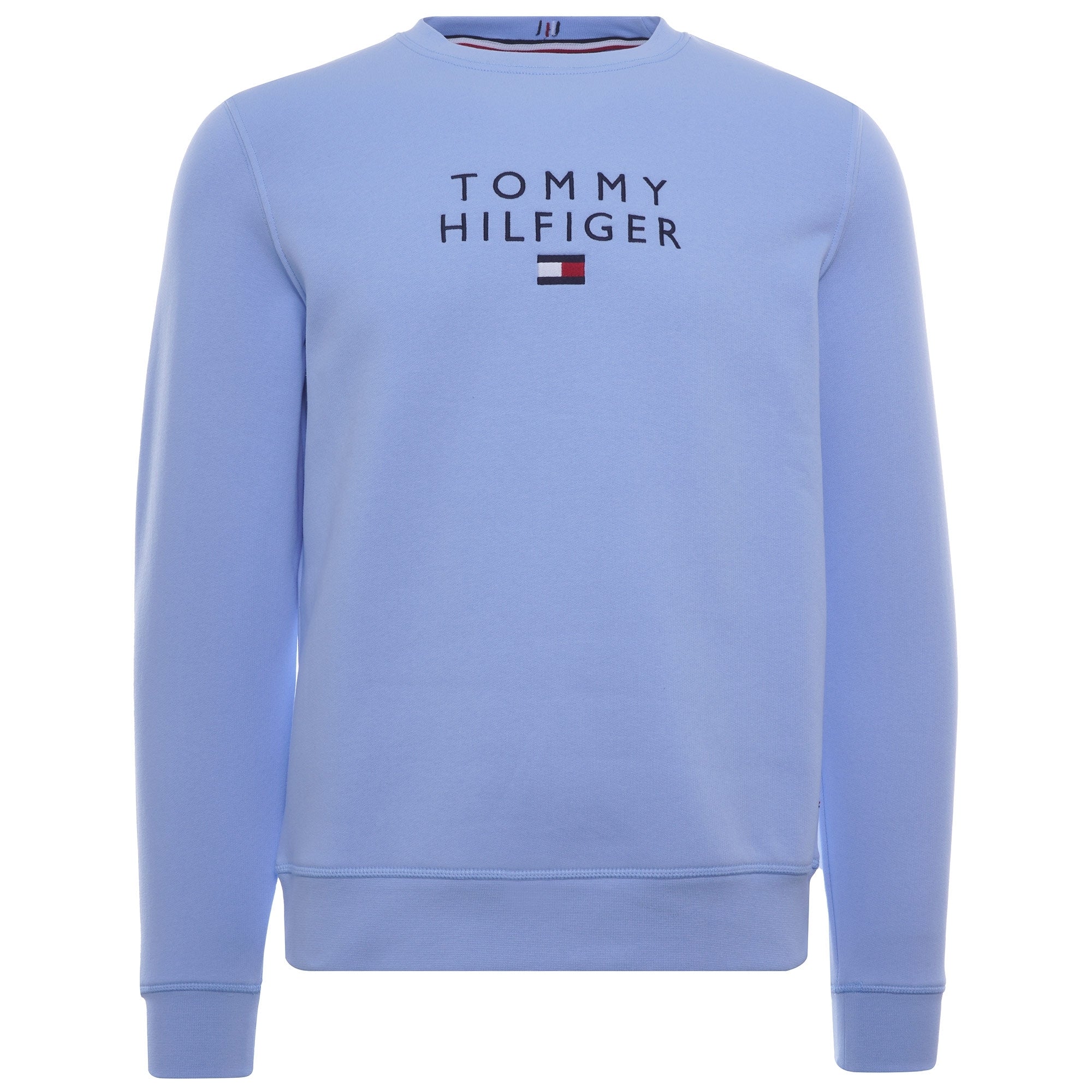 Essential Organic Cotton Terry Hoodie - Sweet Blue