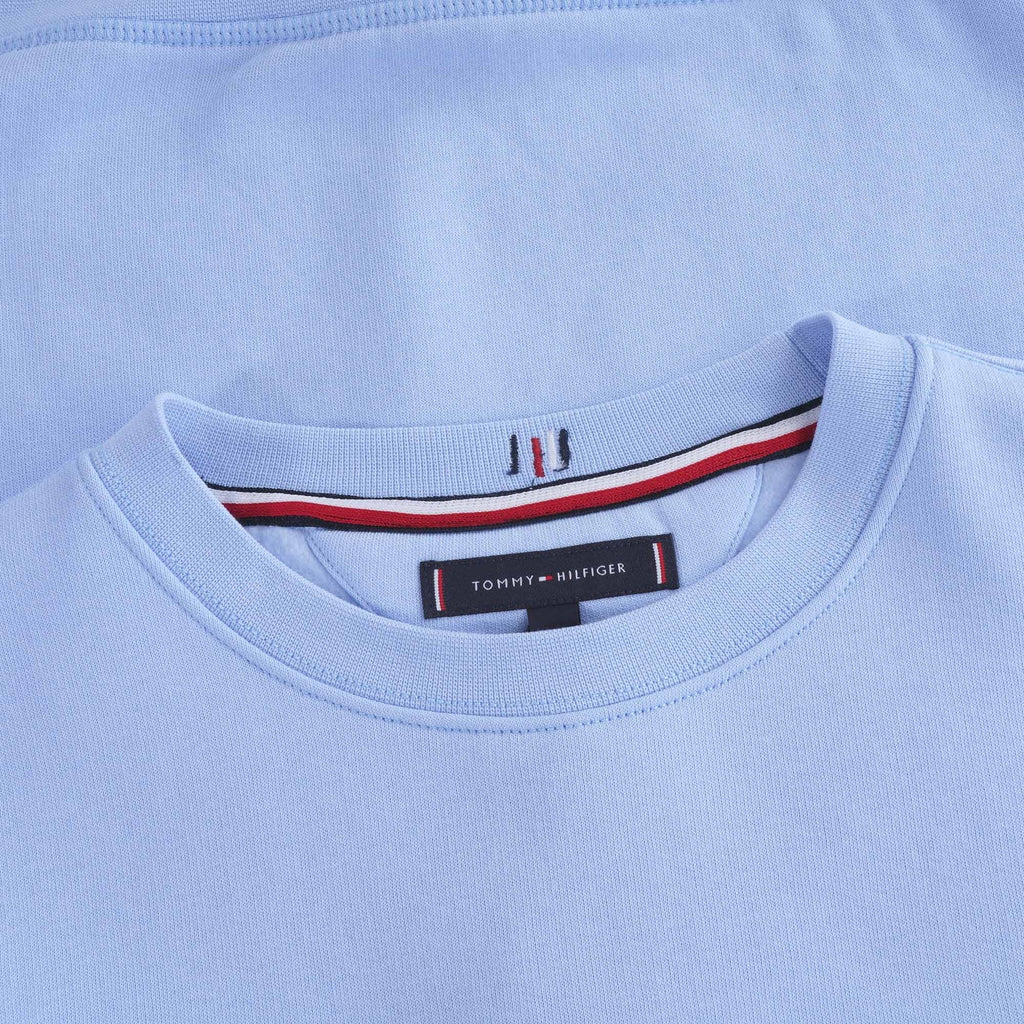 Essential Organic Cotton Terry Hoodie - Sweet Blue