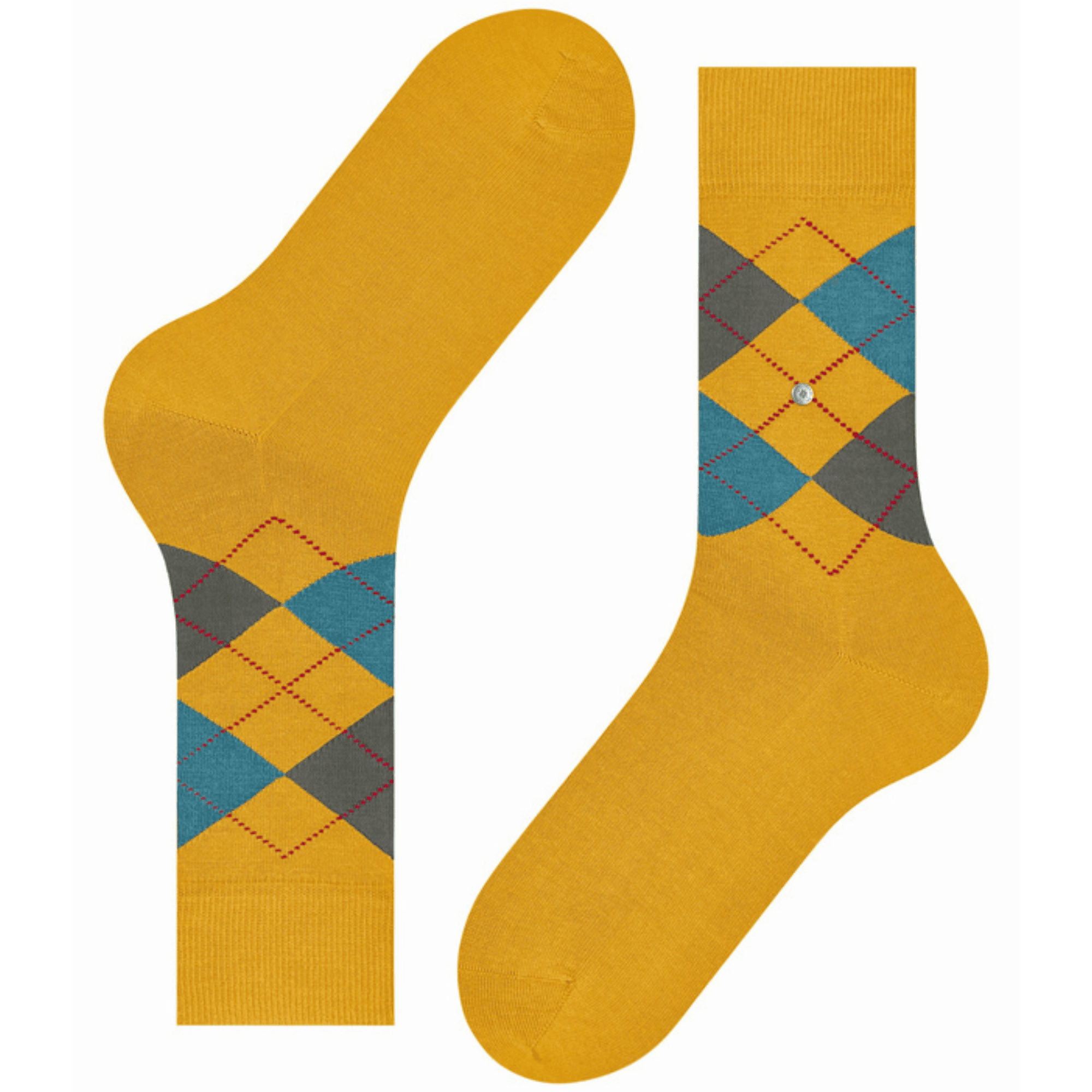 Manchester Sock - Yellow and Blue