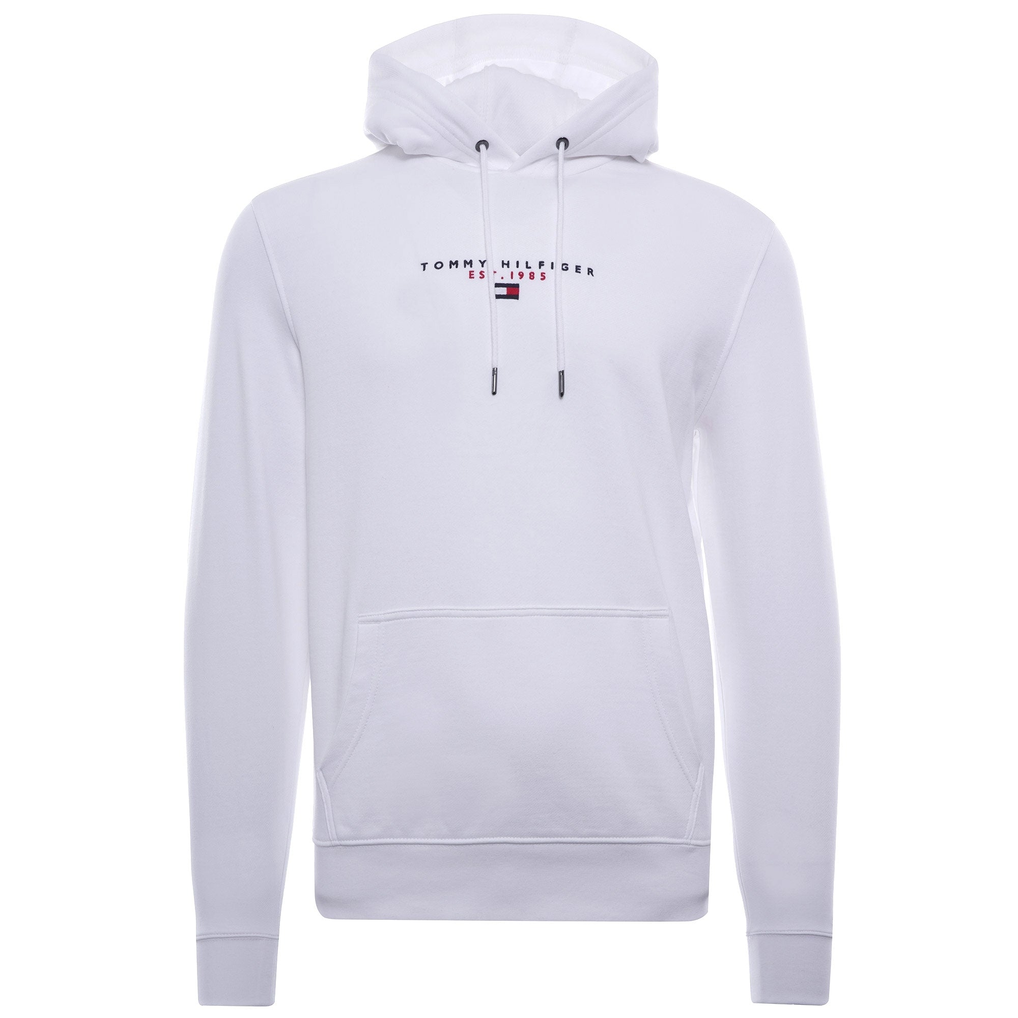 Essential Organic Cotton Terry Hoodie - White