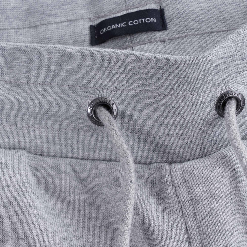 Essential Organic Cotton Sweat Shorts - Light Grey