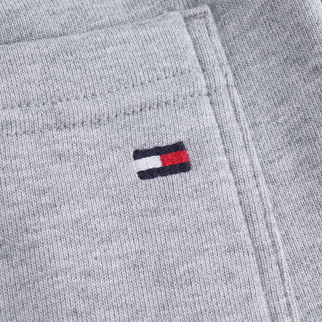 Essential Organic Cotton Sweat Shorts - Light Grey