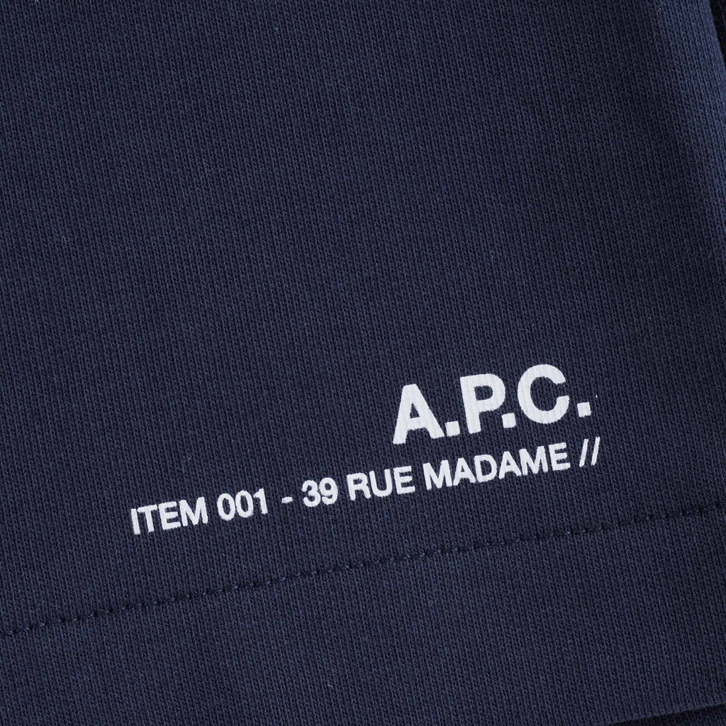 Logo Fleece Shorts - Dark Navy