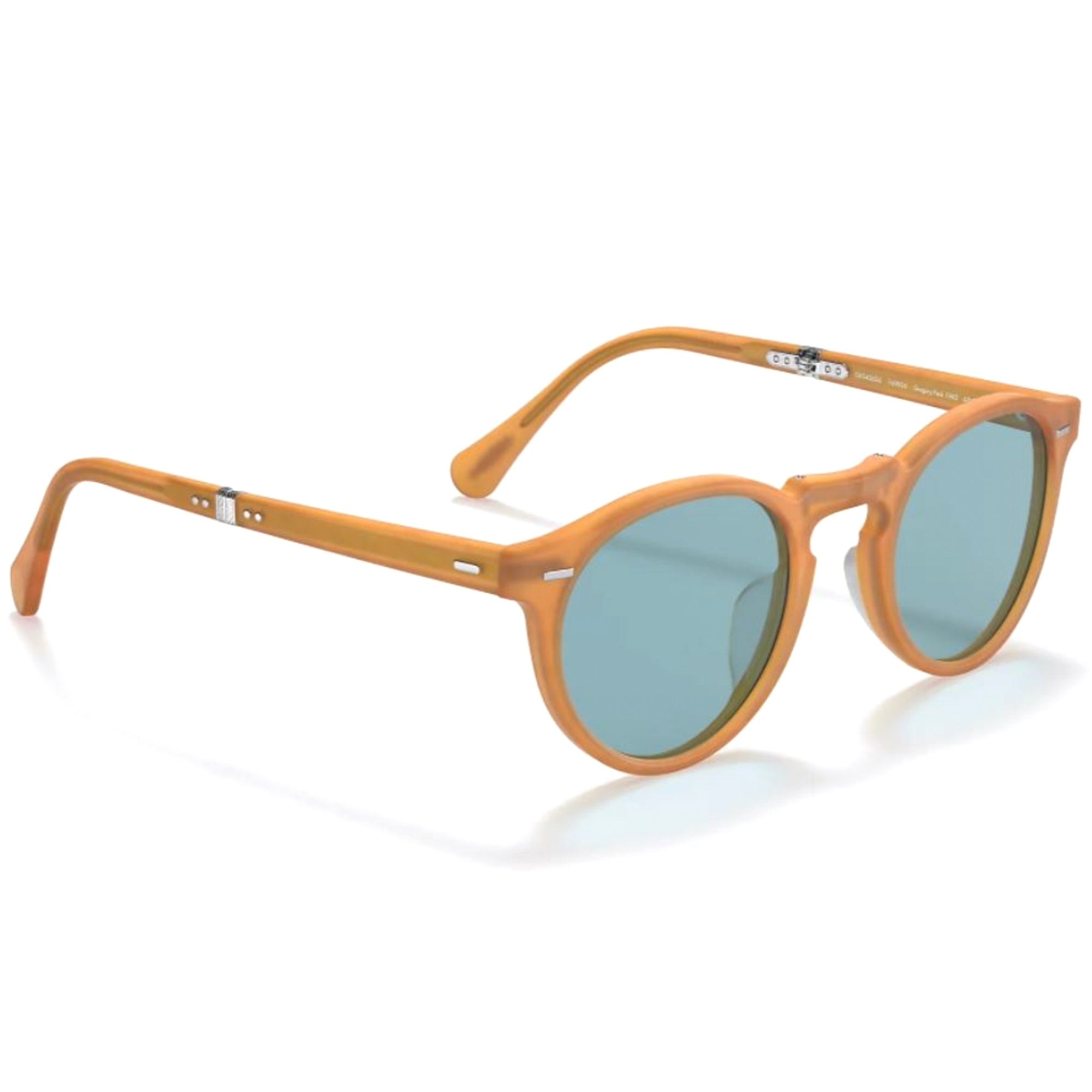 Gregory Peck Semi Matte Tortoise - Amber