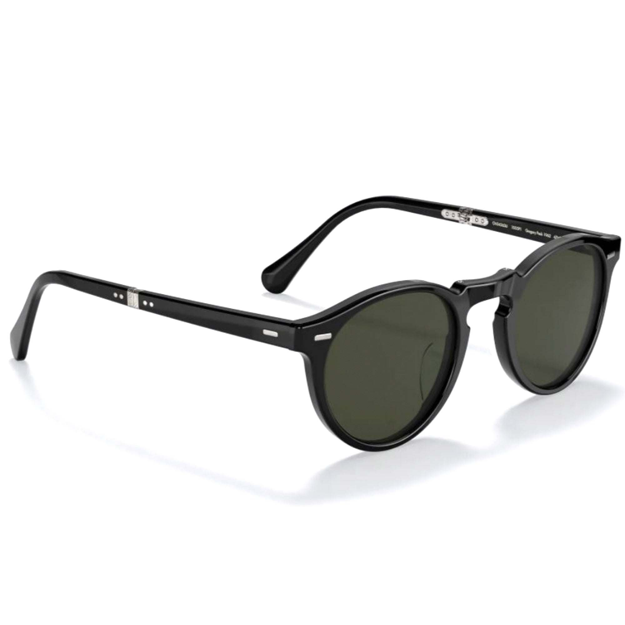 Gregory Peck Semi Matte Tortoise - Black