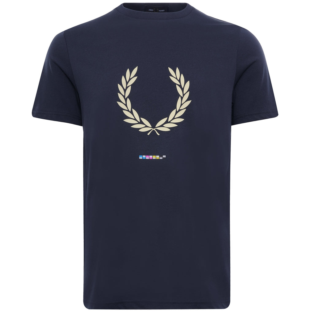 Print Registration T-Shirt - Dark Airforce