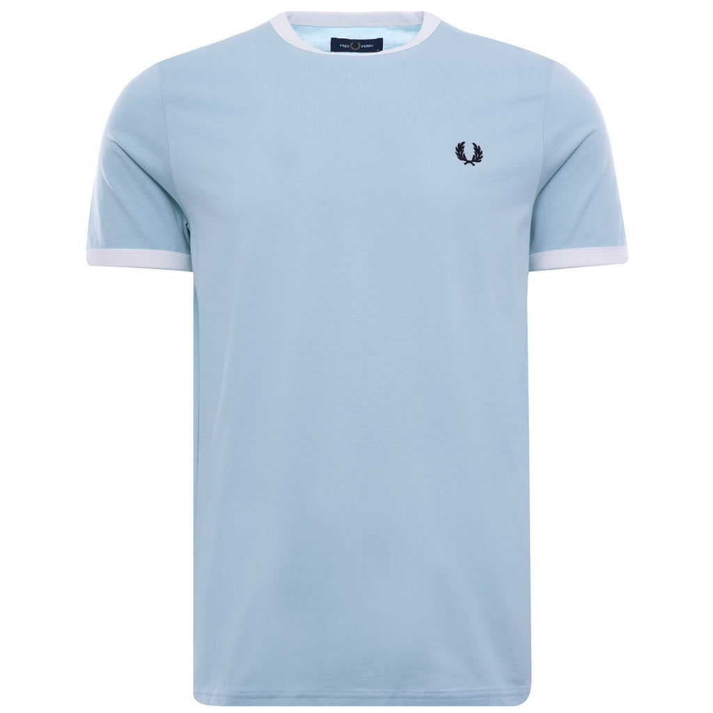 Ringer T-Shirt - Chalk Blue