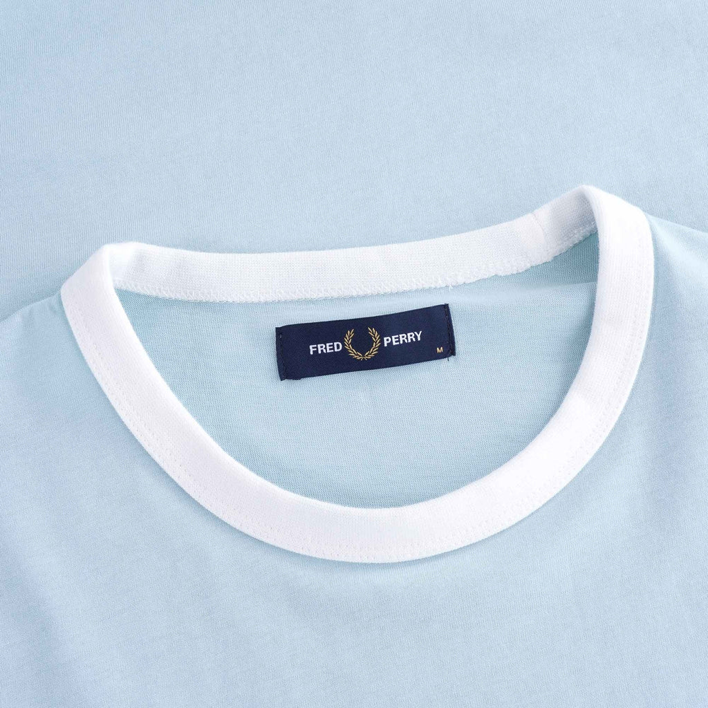 Ringer T-Shirt - Chalk Blue