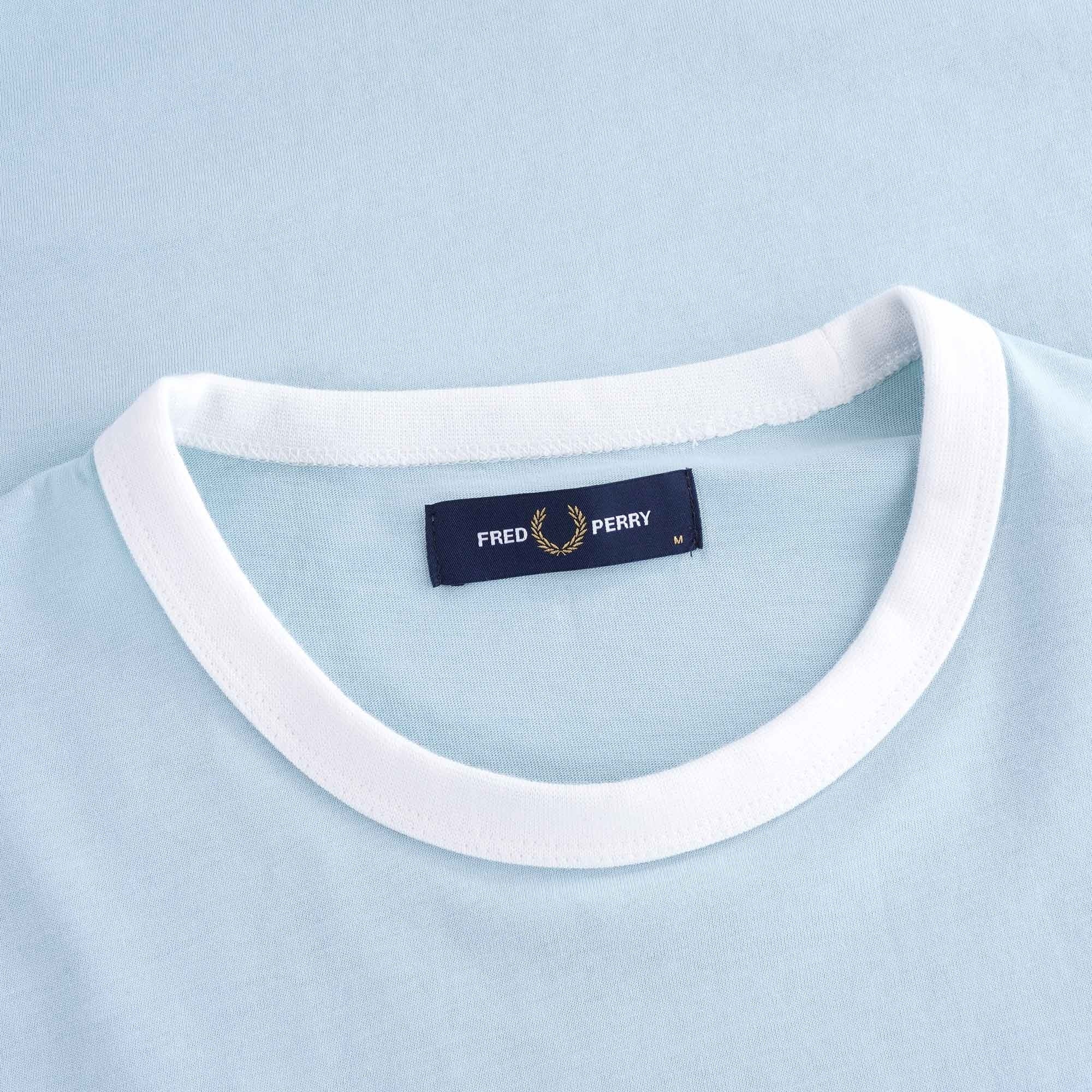 Ringer T-Shirt - Chalk Blue