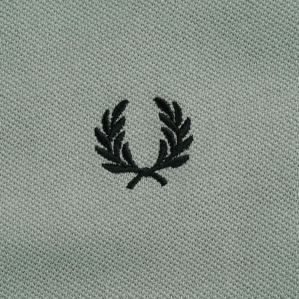Contrast Trim Polo Shirt - Seagrass