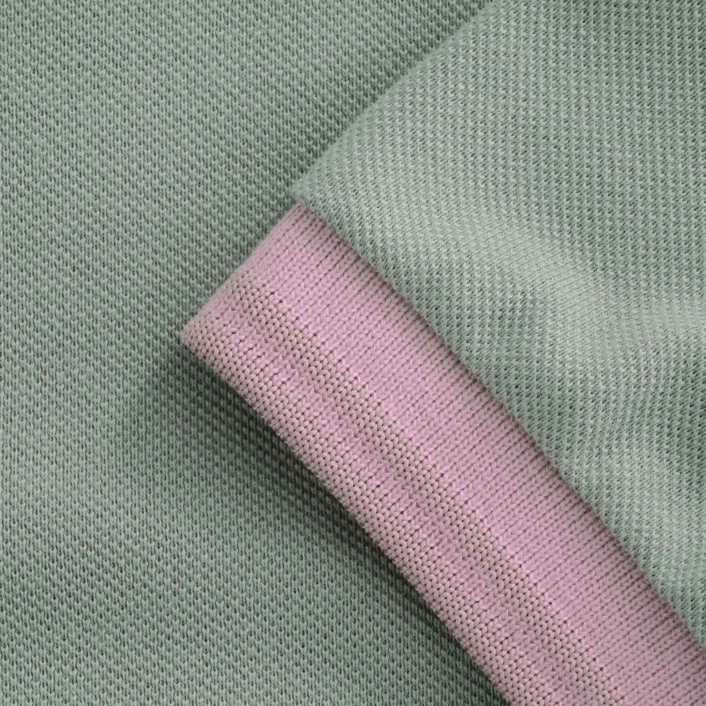 Contrast Trim Polo Shirt - Seagrass