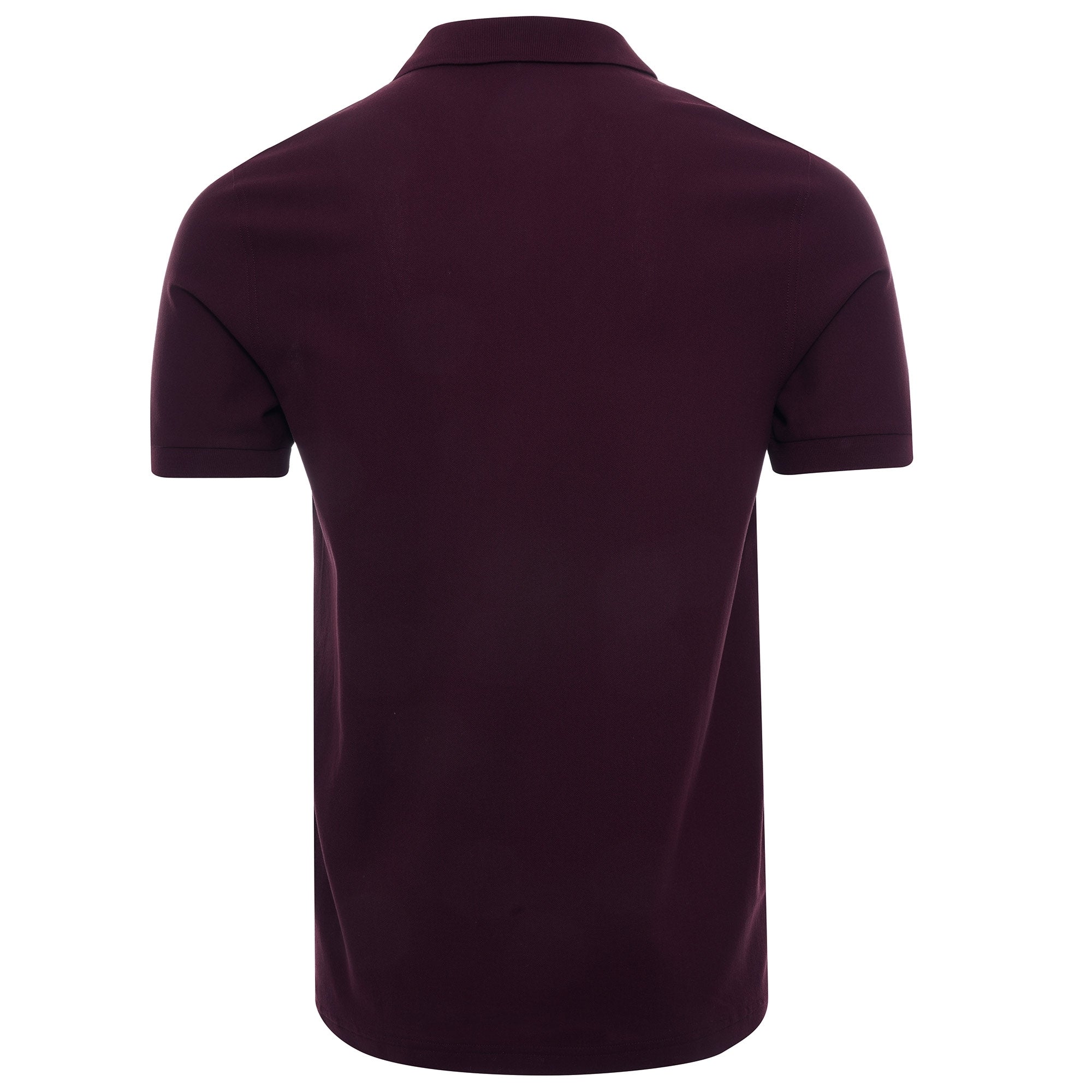 Refined Stripe Polo Shirt - Mahogany