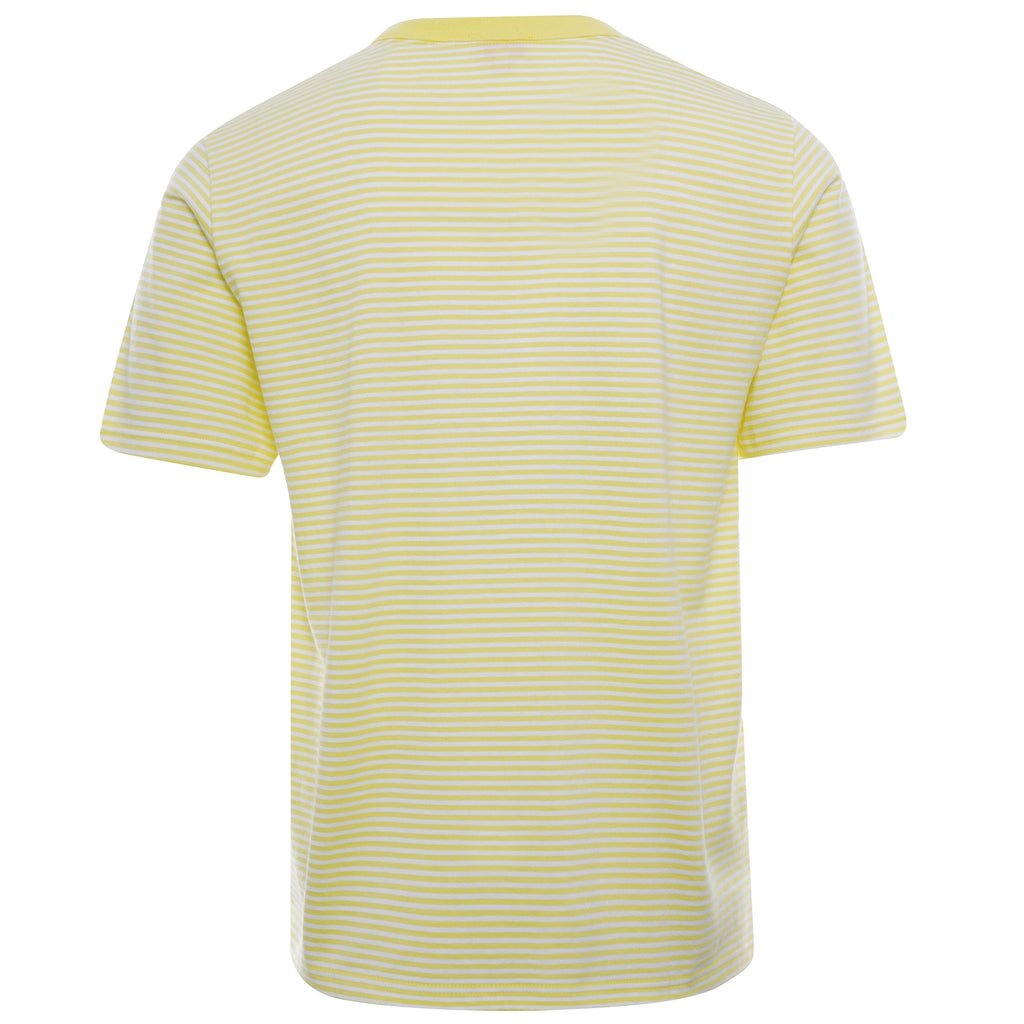 Striped Heritage T-Shirt - Yellow/White