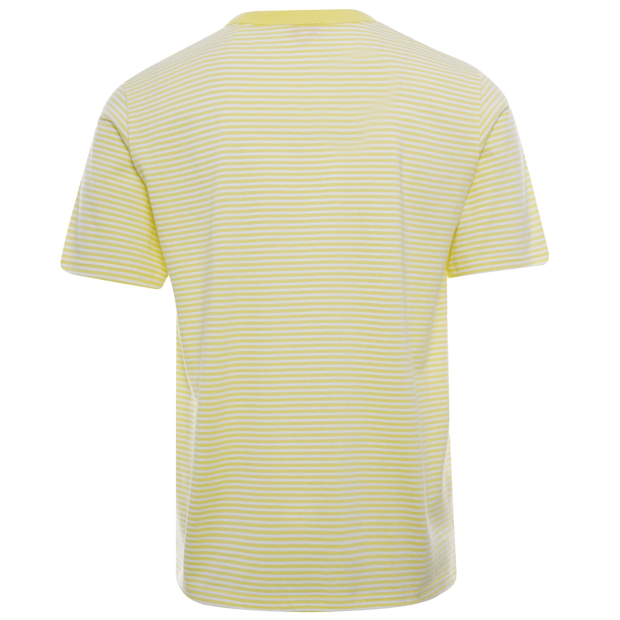 Striped Heritage T-Shirt - Yellow/White