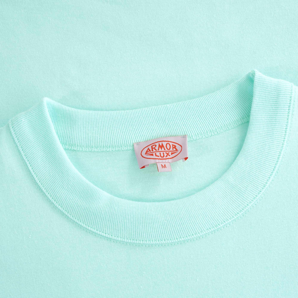 Organic Cotton Heritage T-Shirt - Aqua