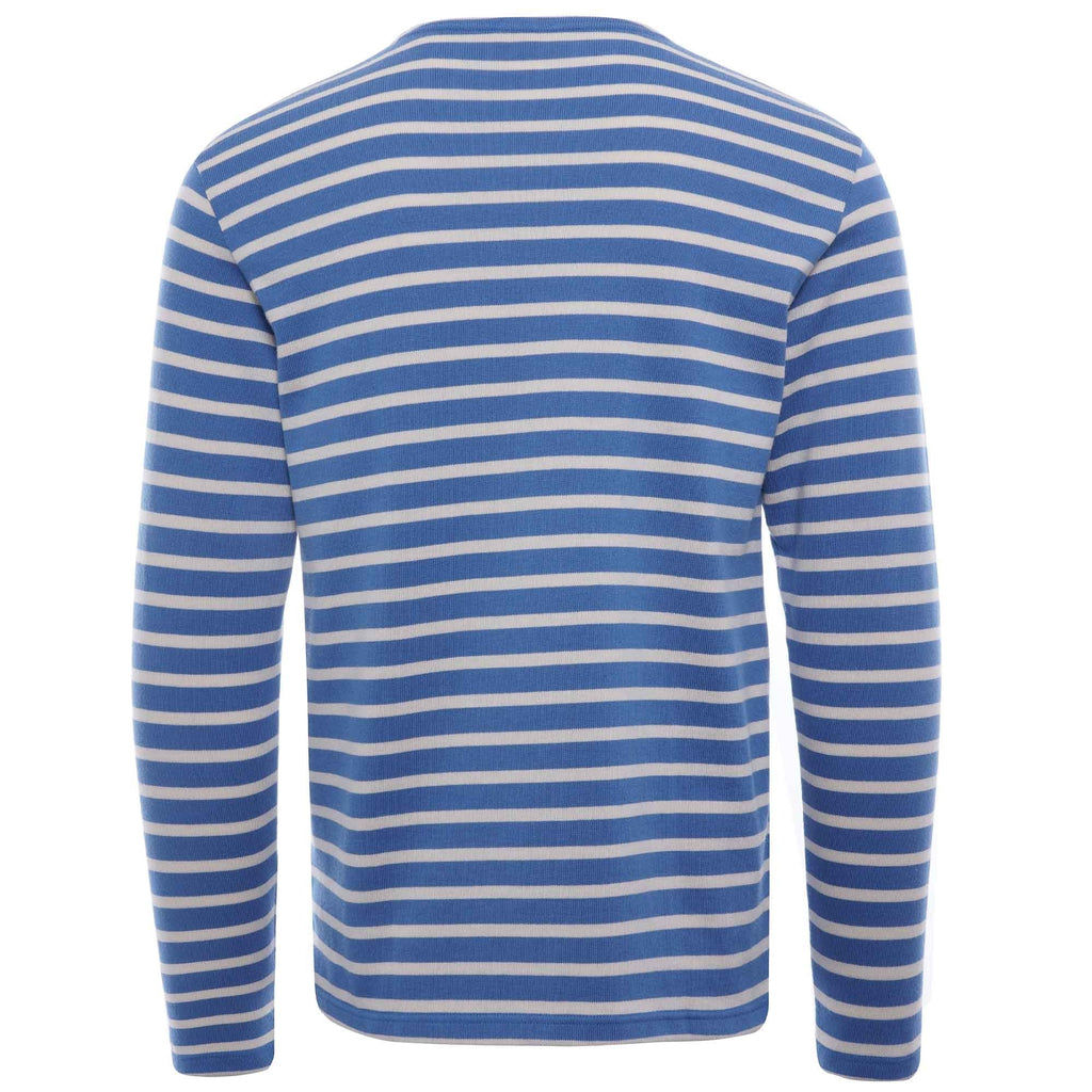 Organic Cotton L/S Mariniere Heritage T-Shirt - Ozero/Nature