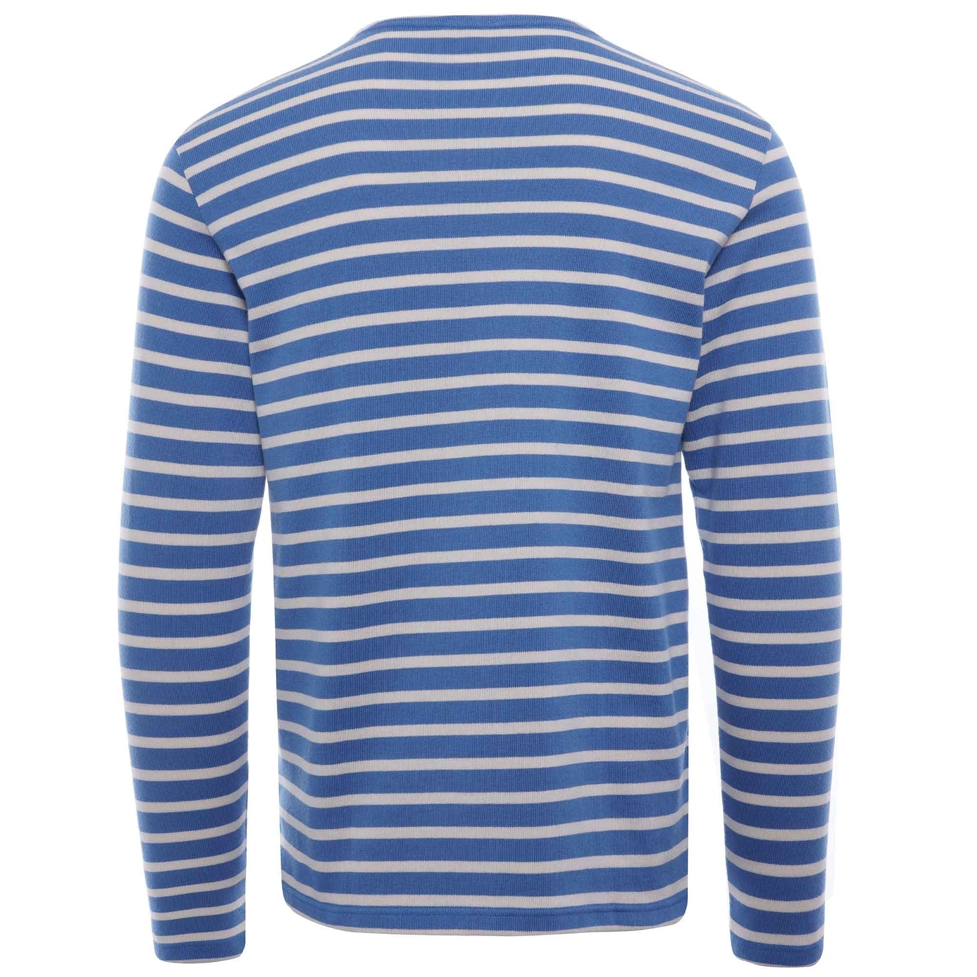 Organic Cotton L/S Mariniere Heritage T-Shirt - Ozero/Nature