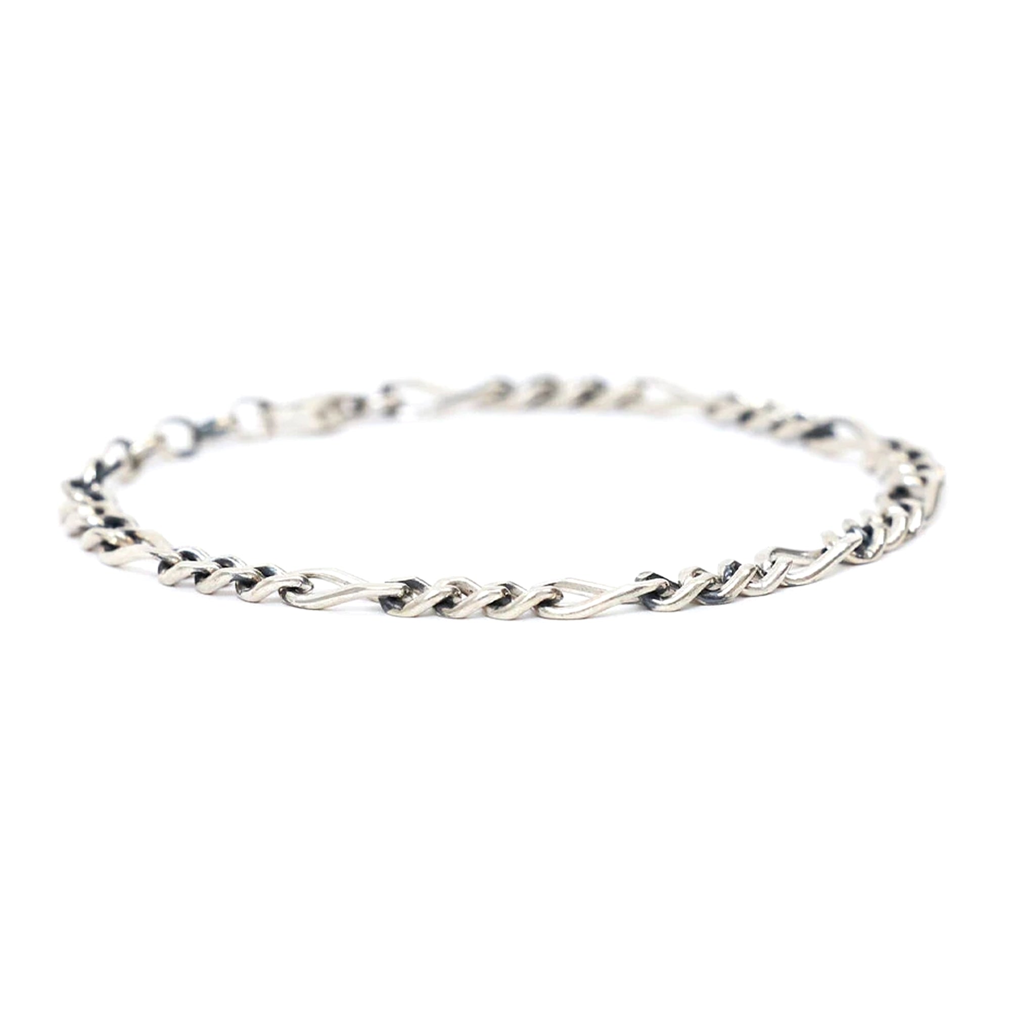 Silver Figaro Bracelet - Silver