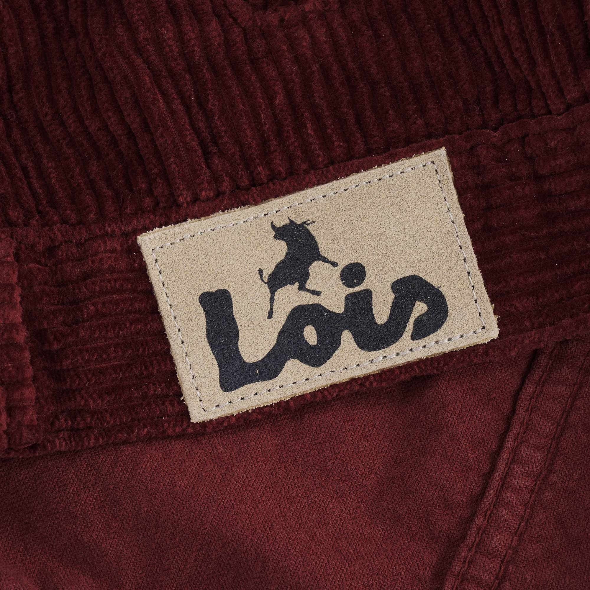 Tejana Jumbo Cord Jacket - Burgundy