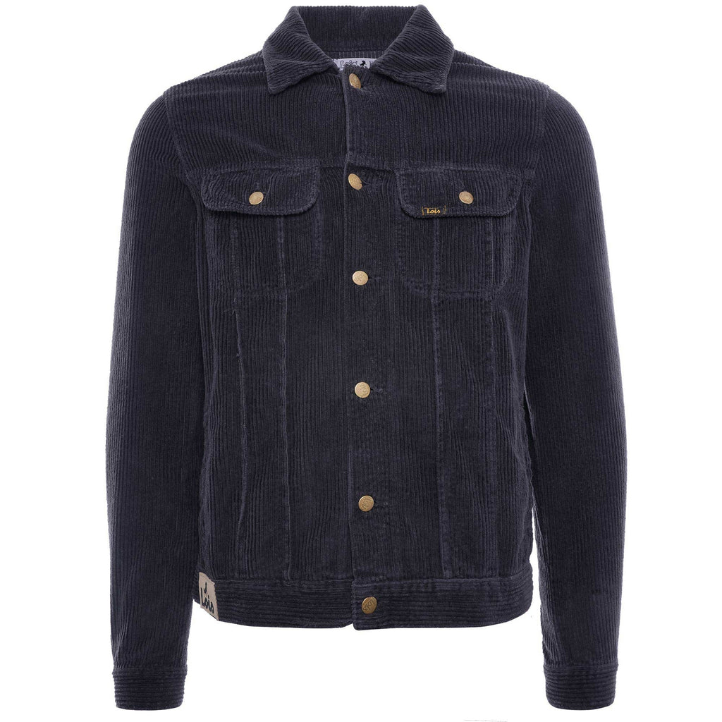 Tejana Jumbo Cord Jacket - Mood Indigo