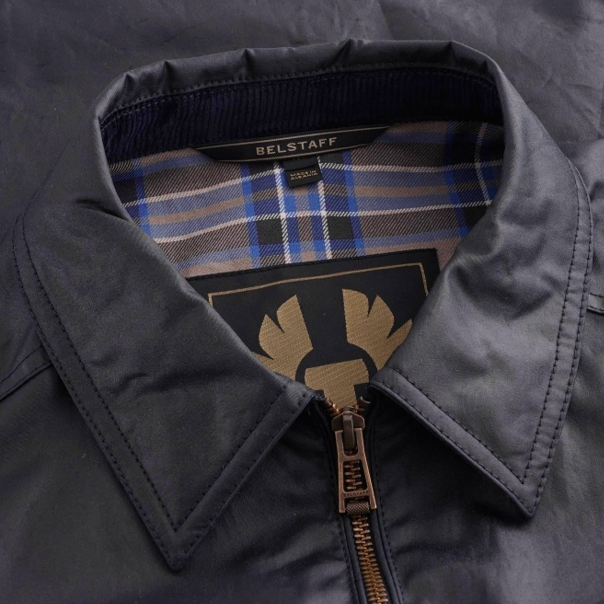Belstaff Dunstall Waxed Cotton Jacket - Dark Navy