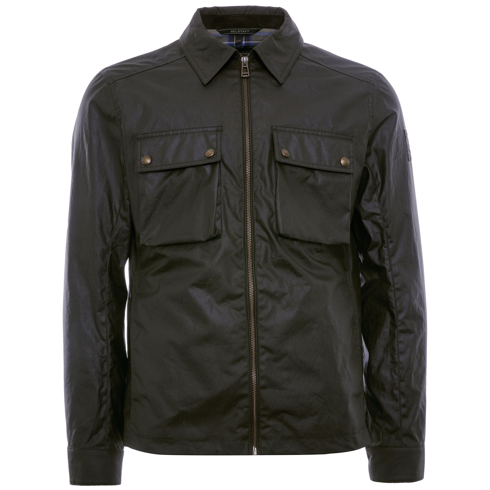 Belstaff Dunstall Waxed Cotton Jacket - Faded Olive