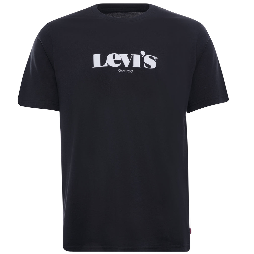Relaxed Fit Tee - Caviar