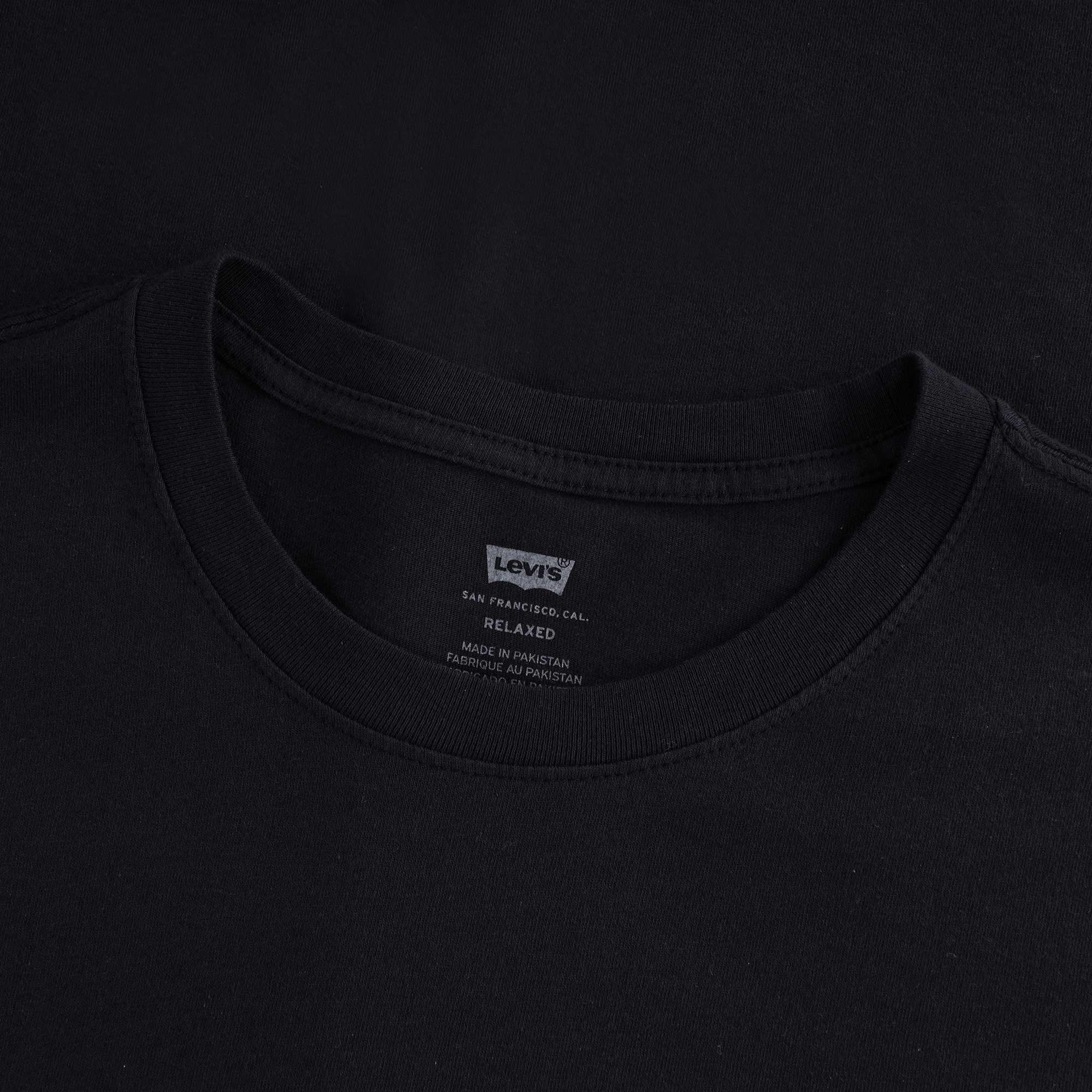 Relaxed Fit Tee - Caviar