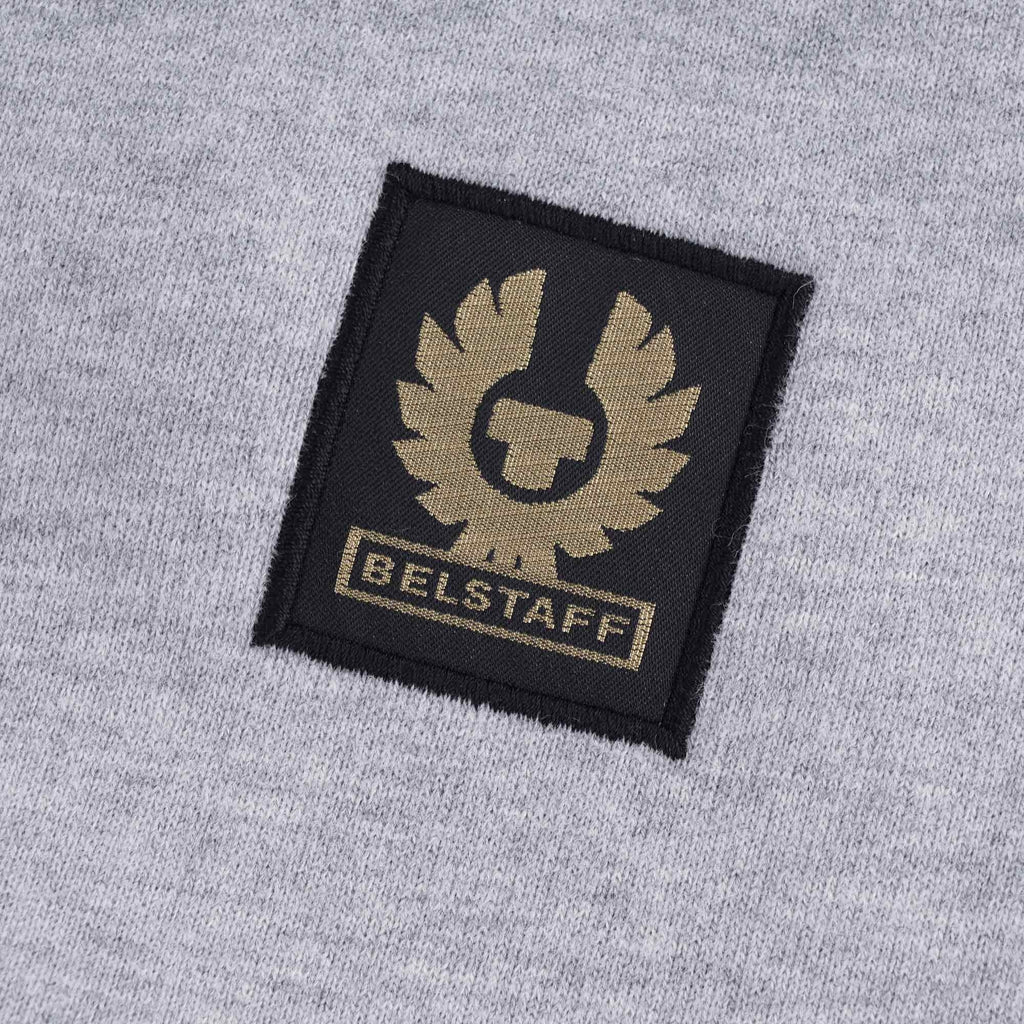 Zip Through Sweatshirt - Grey Melange