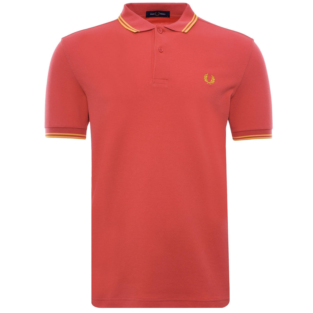 M3600 Twin Tipped Polo - Summer Red