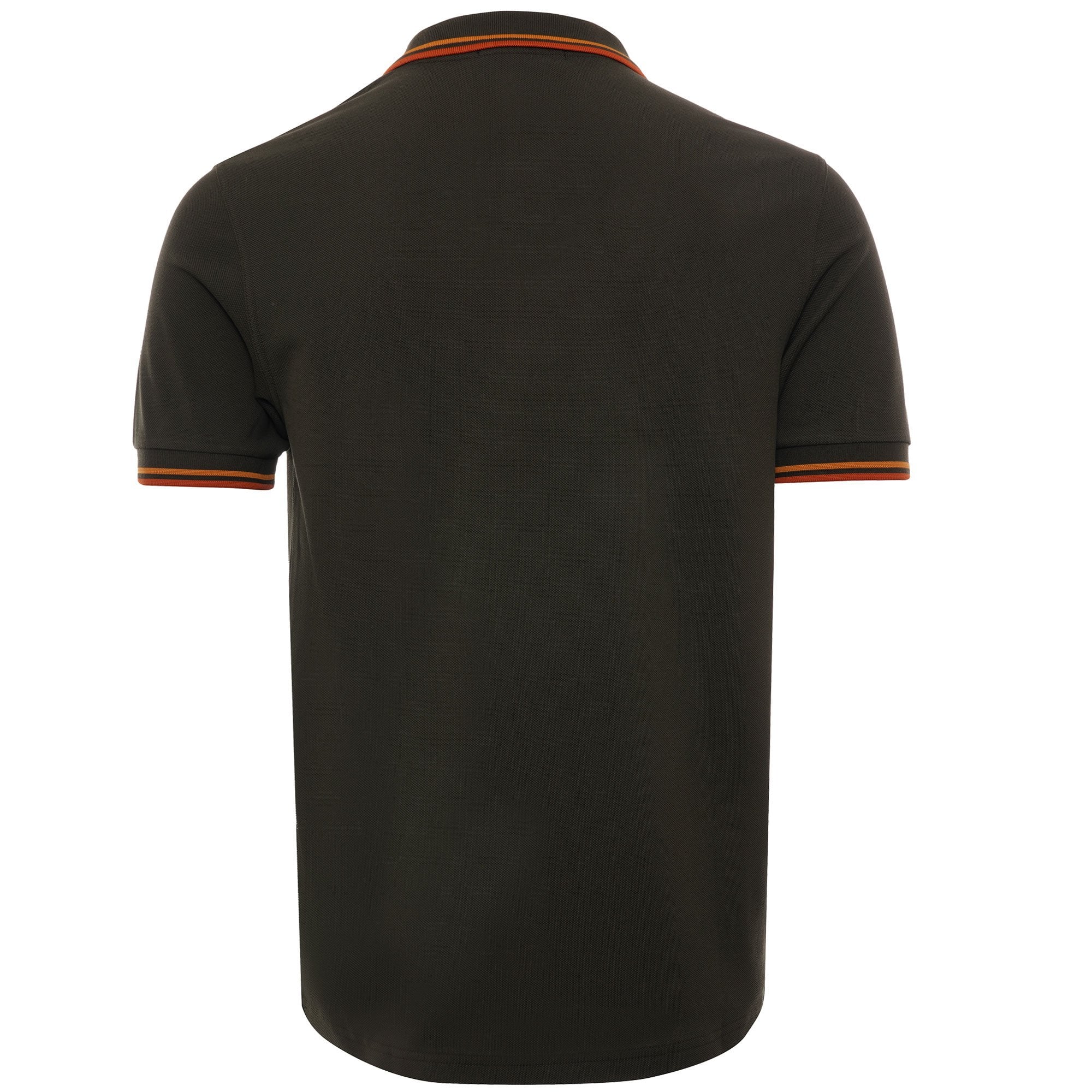 M3600 Twin Tipped Polo - Hunting Green/ Bright Gold/ Rust