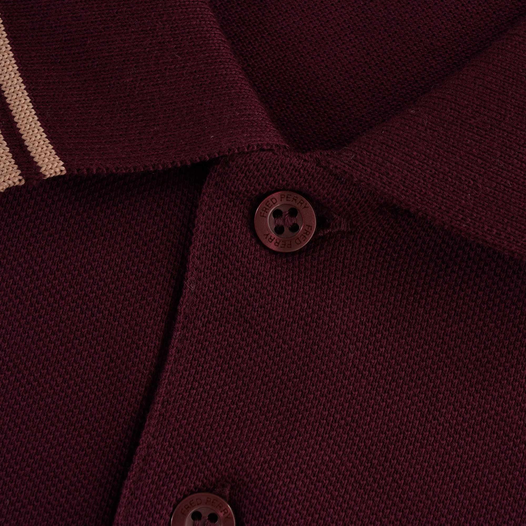 M3600 Twin Tipped Polo - Mahogany/Warm Stone