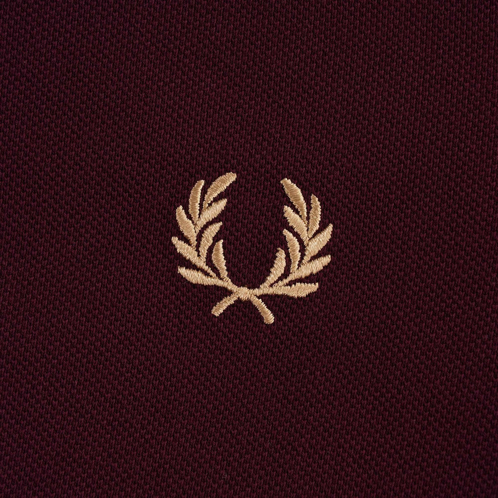 M3600 Twin Tipped Polo - Mahogany/Warm Stone